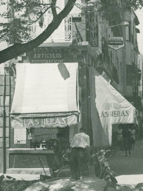 Casa de Las Heras - Casa de Las Heras. Foto antigua