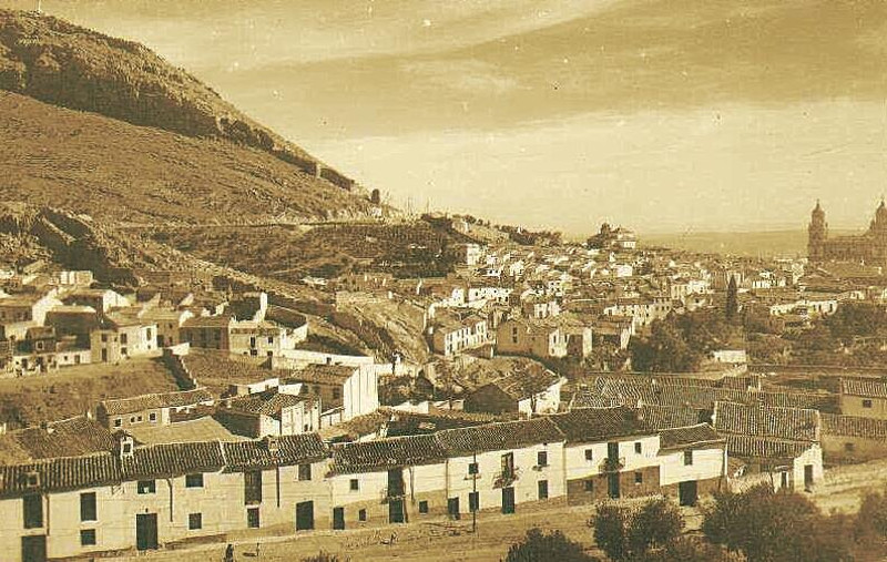 Barrio San Felipe - Barrio San Felipe. Foto antigua. San Felipe y El Almendral