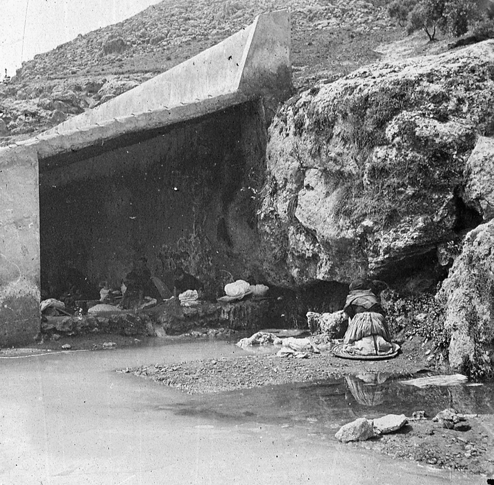 Lavadero del Nacimiento - Lavadero del Nacimiento. Foto de Arturo Cerd y Rico 1905