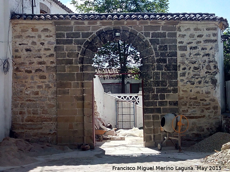 Plaza de Toros de Baeza - Plaza de Toros de Baeza. Puerta lateral