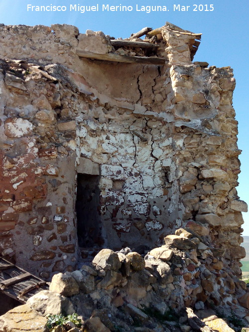 Castillo de Fuentetetar - Castillo de Fuentetetar. Torren circular