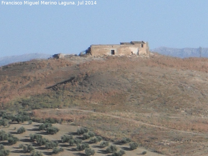 Castillo de Fuentetetar - Castillo de Fuentetetar. Desde Ventosilla