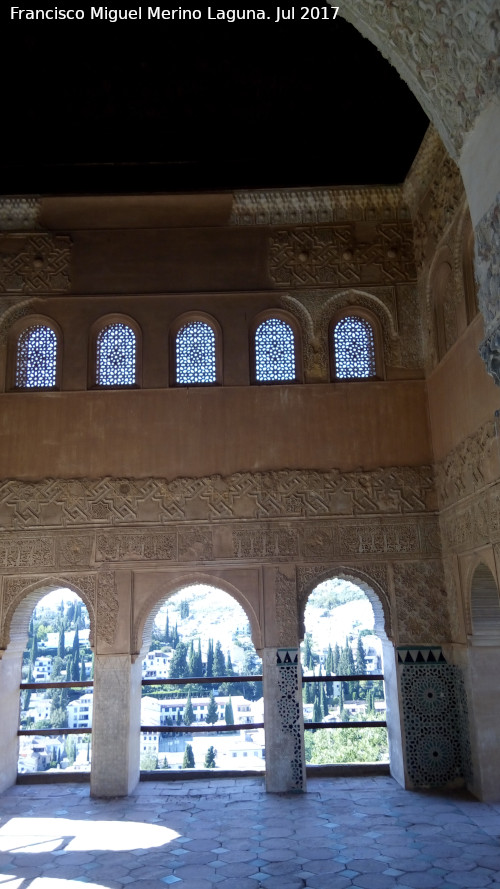 Alhambra. Torre de las Damas - Alhambra. Torre de las Damas. Interior