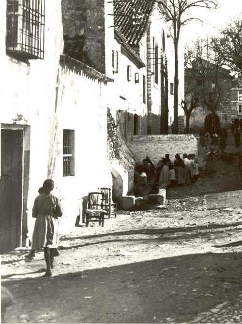 Pilar de las Bestias - Pilar de las Bestias. Foto antigua