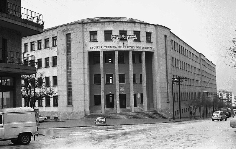 Escuela de Peritos - Escuela de Peritos. Foto antigua