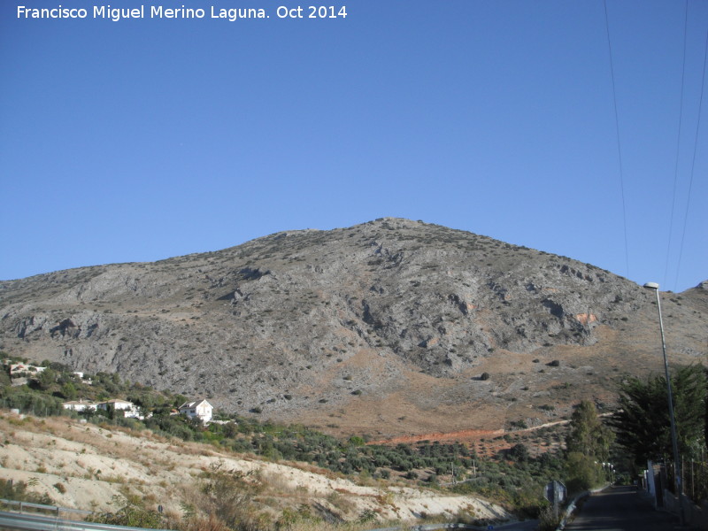 Cerro de los Morteros - Cerro de los Morteros. Desde Jabalcuz