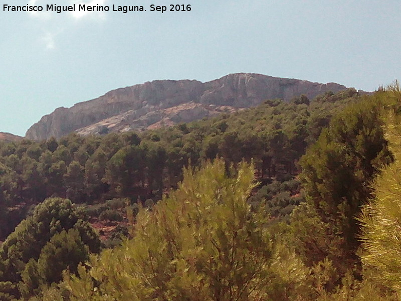 Cerro de los Morteros - Cerro de los Morteros. Desde el Camino de la Fuete del Piojo