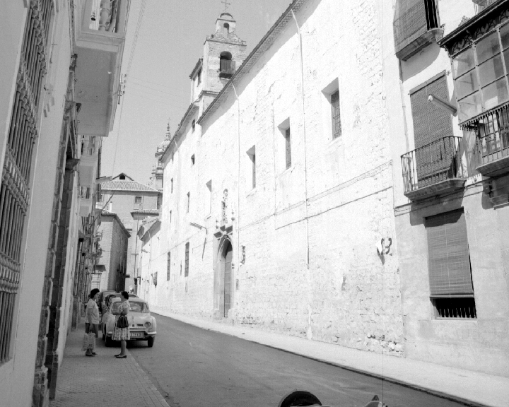 Convento de la Concepcin - Convento de la Concepcin. Foto antigua. En la Calle Muoz Garnica