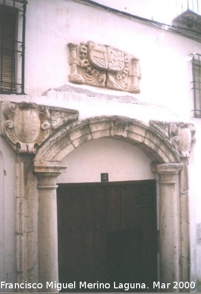 Casa de la Calle Arco de los Dolores n 4 - Casa de la Calle Arco de los Dolores n 4. 