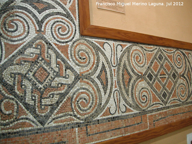 Factora romana de salazones de Picola - Factora romana de salazones de Picola. Mosaico siglo IV d.C.