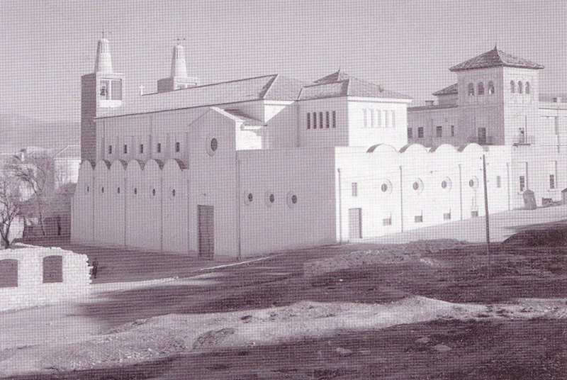 Iglesia de Cristo Rey - Iglesia de Cristo Rey. Hacia 1956