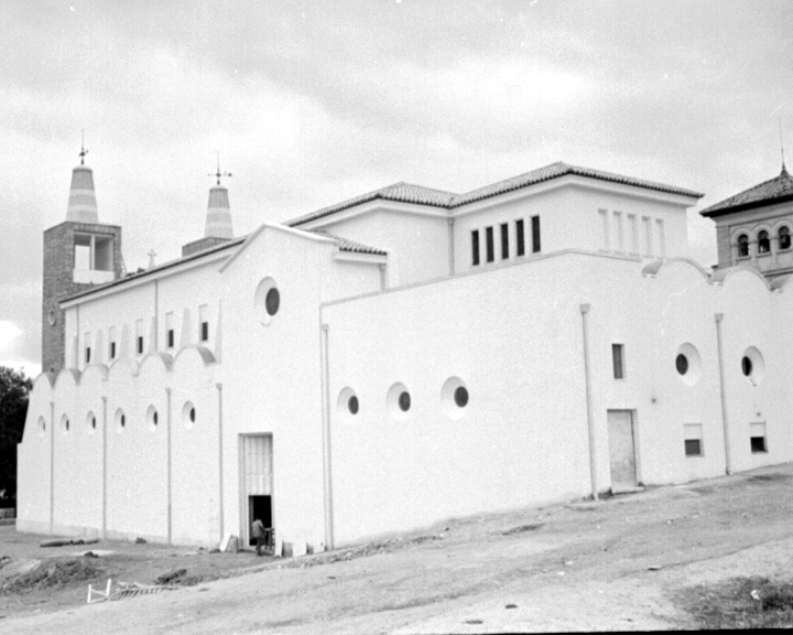 Iglesia de Cristo Rey - Iglesia de Cristo Rey. Foto antigua
