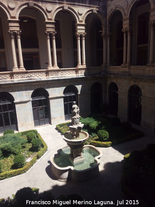 Palacio de la Diputacin - Palacio de la Diputacin. Patio