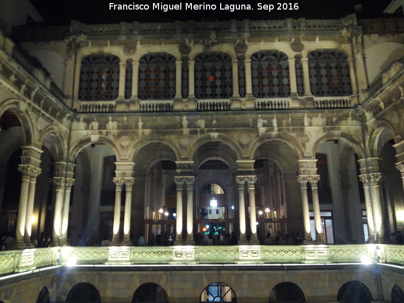 Palacio de la Diputacin - Palacio de la Diputacin. Por la noche