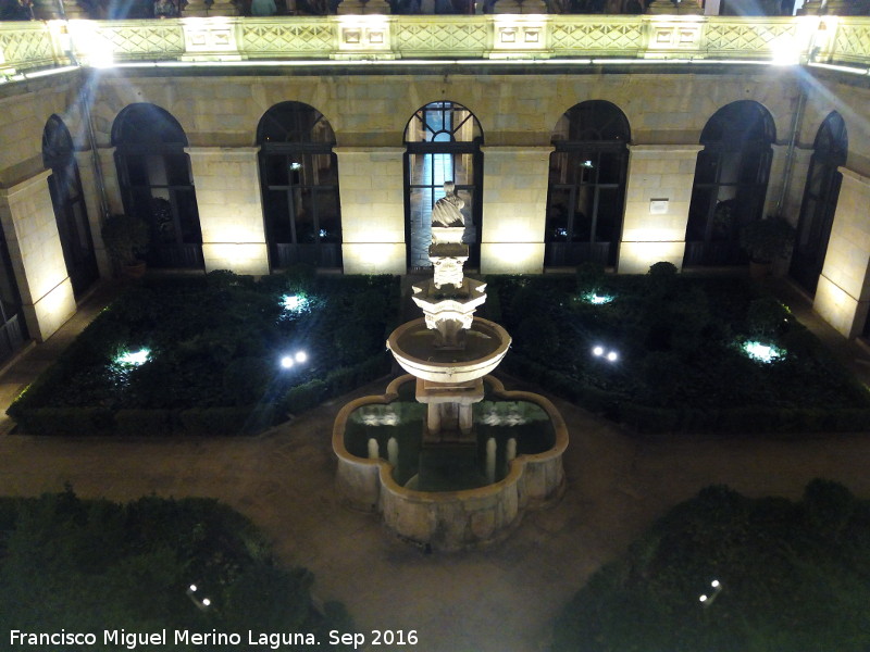 Palacio de la Diputacin - Palacio de la Diputacin. Por la noche