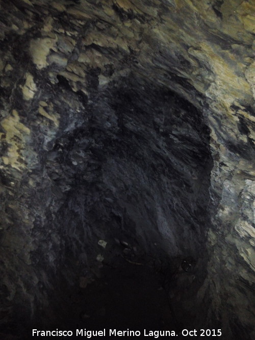Cueva de la Mona - Cueva de la Mona. Fin de la cueva