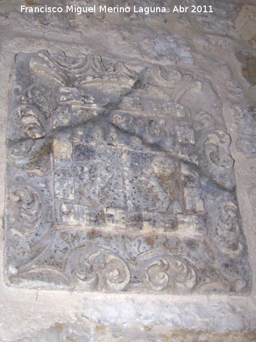 Arco de San Lorenzo - Arco de San Lorenzo. Escudo de los Njera