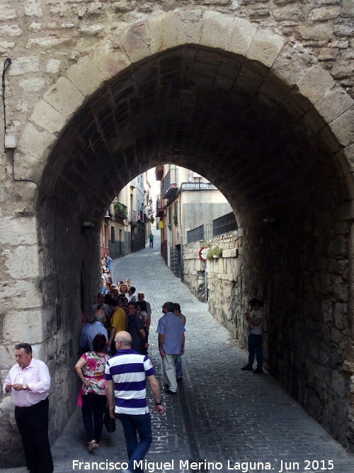 Arco de San Lorenzo - Arco de San Lorenzo. Cola de personas para visitarlo
