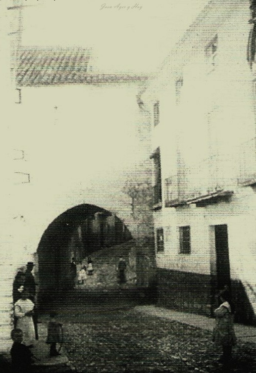 Arco de San Lorenzo - Arco de San Lorenzo. Foto antigua