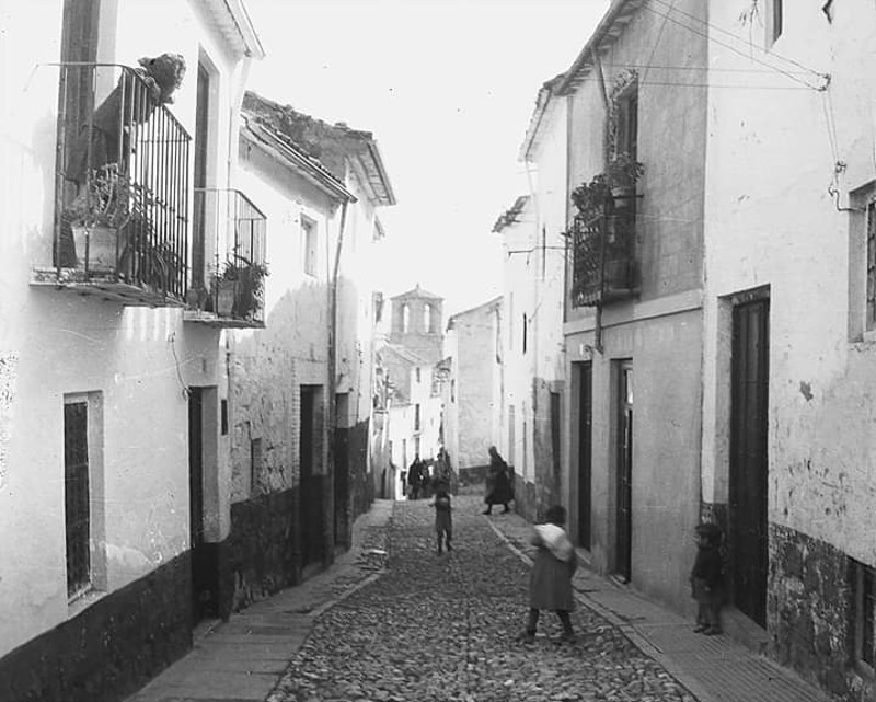 Calle Llana de San Juan - Calle Llana de San Juan. Foto antigua