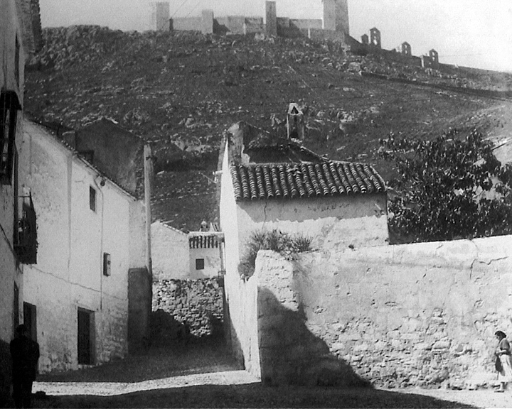 Castillo de Santa Catalina - Castillo de Santa Catalina. Foto antigua. Desde la Magdalena