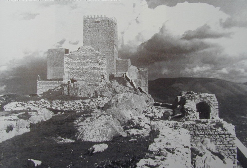 Castillo de Santa Catalina - Castillo de Santa Catalina. Foto antigua