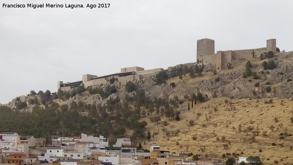 Castillo de Santa Catalina - Castillo de Santa Catalina. Desde las Eras de Santa Ana