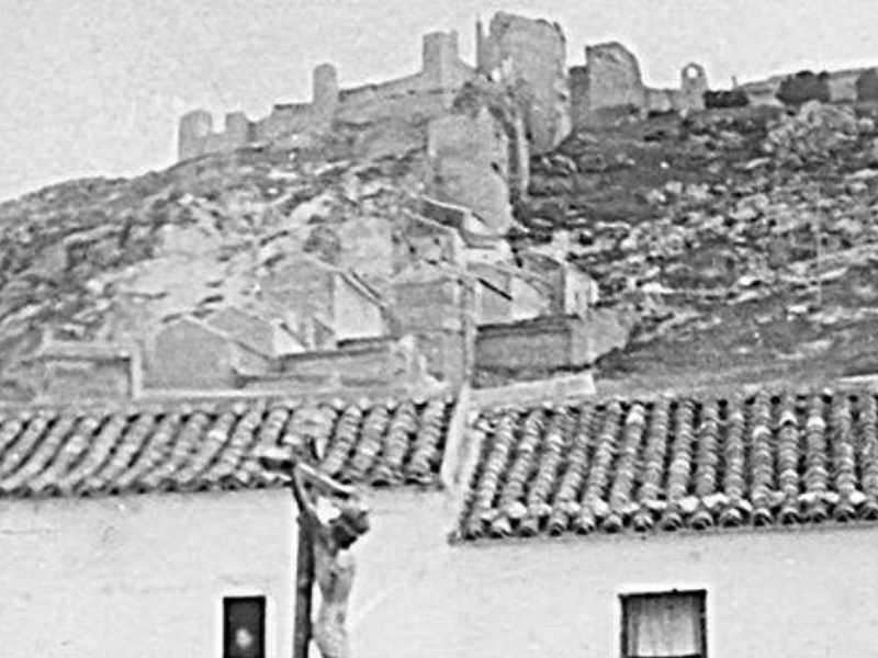 Castillo de Santa Catalina - Castillo de Santa Catalina. Foto antigua