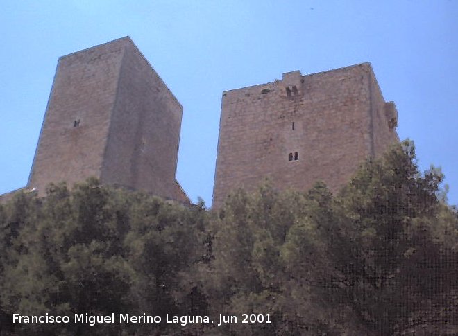 Castillo Nuevo de Santa Catalina - Castillo Nuevo de Santa Catalina. Torre de las Damas y Torre del Homenaje