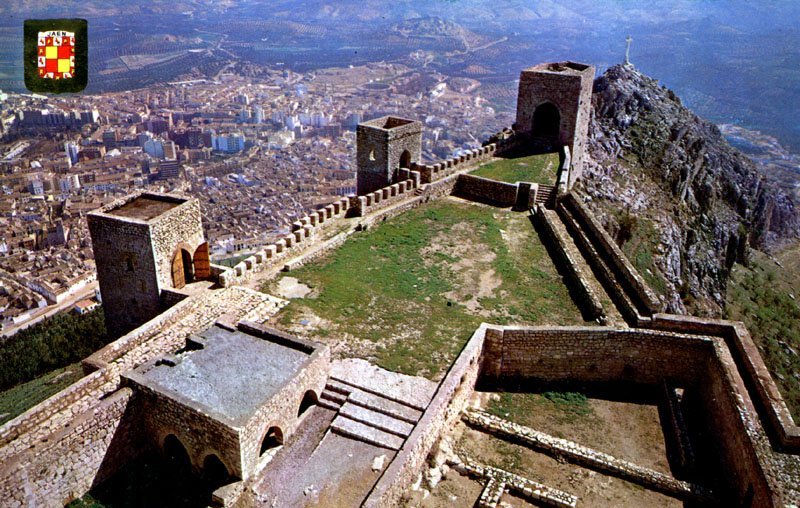 Castillo Nuevo de Santa Catalina - Castillo Nuevo de Santa Catalina. Foto antigua. Antes de la excavacin arqueolgica