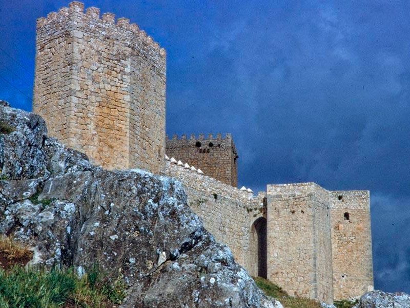 Castillo Nuevo de Santa Catalina - Castillo Nuevo de Santa Catalina. Foto antigua