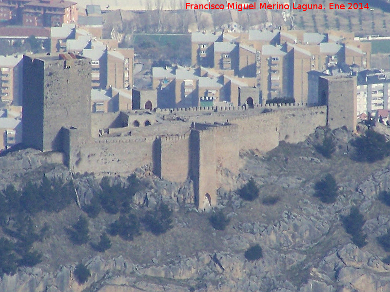 Castillo Nuevo de Santa Catalina - Castillo Nuevo de Santa Catalina. Desde Jabalcuz