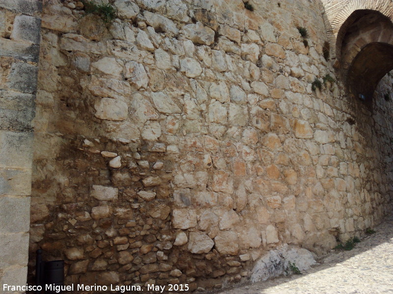 Castillo Nuevo de Santa Catalina - Castillo Nuevo de Santa Catalina. Muralla ciclpea