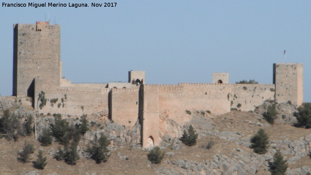 Castillo Nuevo de Santa Catalina - Castillo Nuevo de Santa Catalina. Desde La Pea