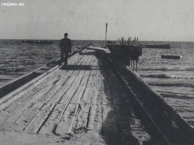 Embarcadero de las Salinas Bras del Port - Embarcadero de las Salinas Bras del Port. Foto antigua