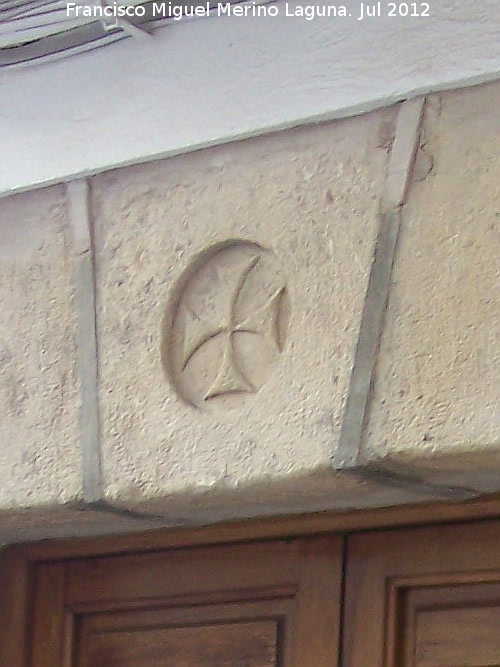 Casa de la Calle Santo Cristo n 12 - Casa de la Calle Santo Cristo n 12. Cruz Pat