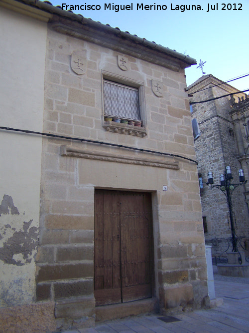 Casa de la Plaza de San Lorenzo n 5 - Casa de la Plaza de San Lorenzo n 5. Fachada