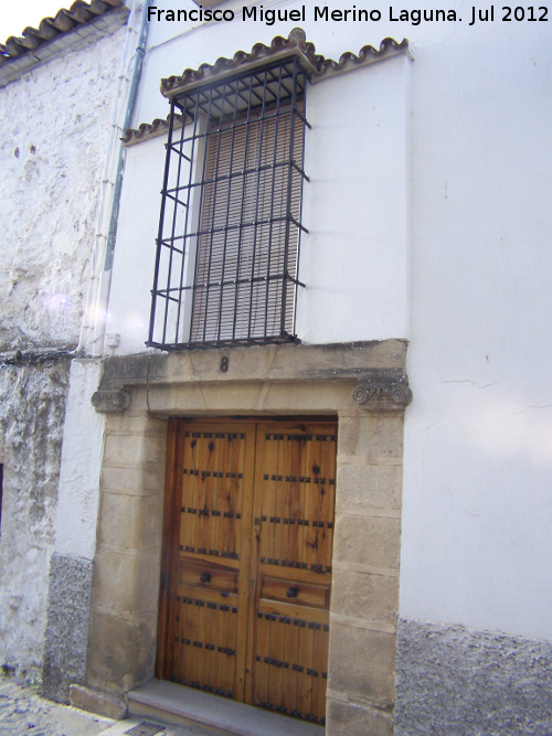 Casa de la Calle Ventanas Bajas de San Lorenzo n 8 - Casa de la Calle Ventanas Bajas de San Lorenzo n 8. Portada