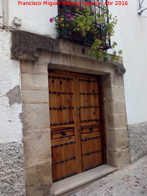 Casa de la Calle Ventanas Bajas de San Lorenzo n 8 - Casa de la Calle Ventanas Bajas de San Lorenzo n 8. Portada