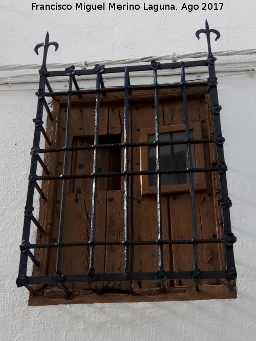 Casa de la Calle Molinos n 3 - Casa de la Calle Molinos n 3. Ventana restaurada