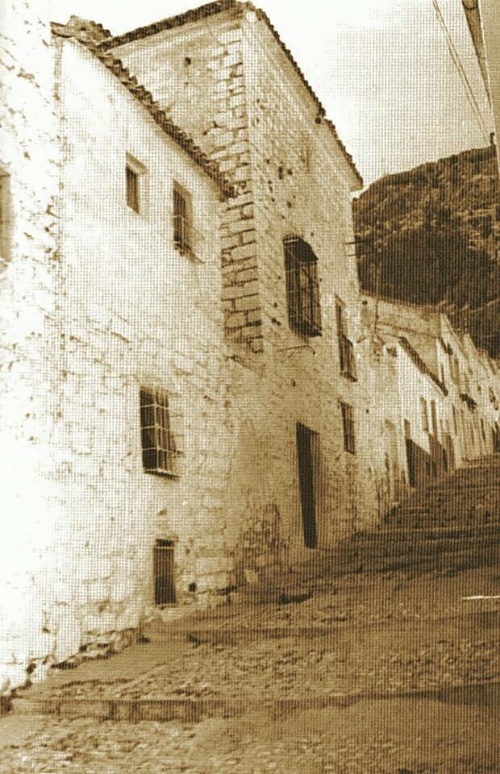 Calle Santsima Trinidad - Calle Santsima Trinidad. Foto antigua del Convento de la Santsima Trinidad