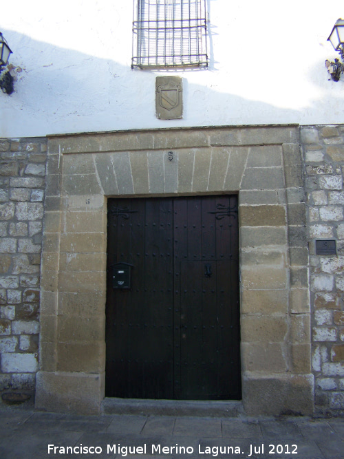 Palacio de los Carvajales - Palacio de los Carvajales. Portada