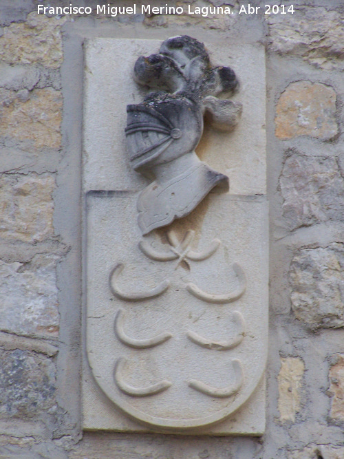 Castillo Viejo de Santa Catalina - Castillo Viejo de Santa Catalina. Escudo de Antonio Garca-Rodrguez Acosta