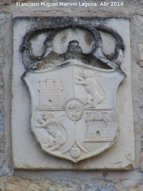 Castillo Viejo de Santa Catalina - Castillo Viejo de Santa Catalina. Escudo Real o Nacional
