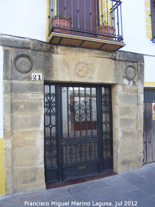 Casa de la Calle Mara Soledad Torres Acosta n 21 - Casa de la Calle Mara Soledad Torres Acosta n 21. Portada