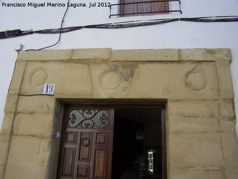 Casa de la Calle Mara Soledad Torres Acosta n 19 - Casa de la Calle Mara Soledad Torres Acosta n 19. Portada