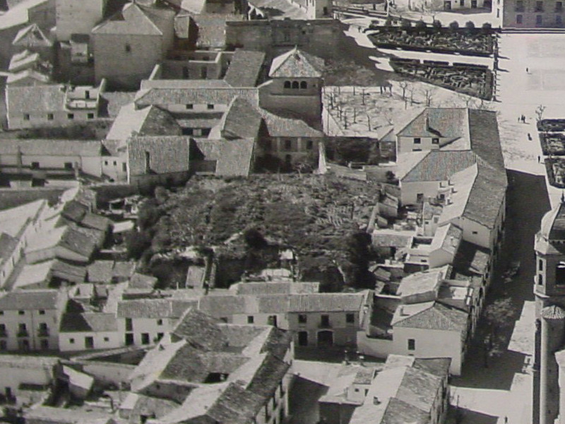 Palacio de Don Rodrigo Orozco - Palacio de Don Rodrigo Orozco. Foto antigua area