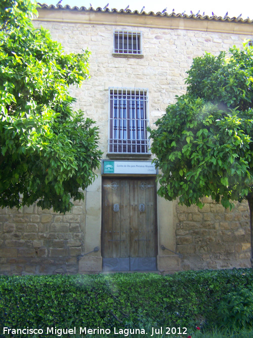 Casa de la Plaza Vzquez de Molina n 3 - Casa de la Plaza Vzquez de Molina n 3. Portada lateral