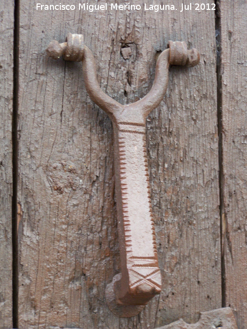 Casa del Callejn de Ventaja n 12 - Casa del Callejn de Ventaja n 12. Llamador