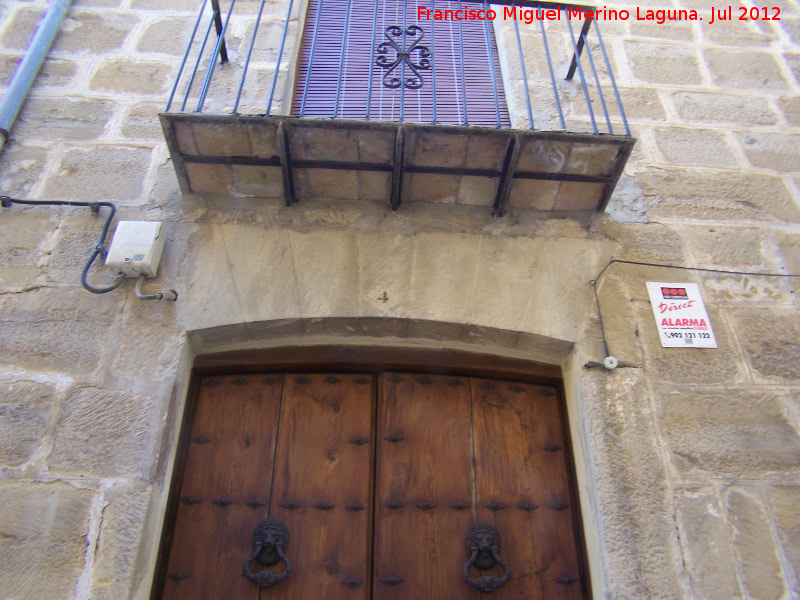 Casa del Callejn de Ventaja n 4 - Casa del Callejn de Ventaja n 4. Portada